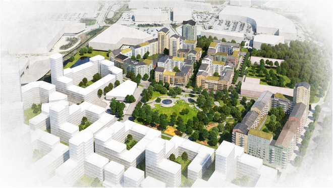 Nytt bostadsområde