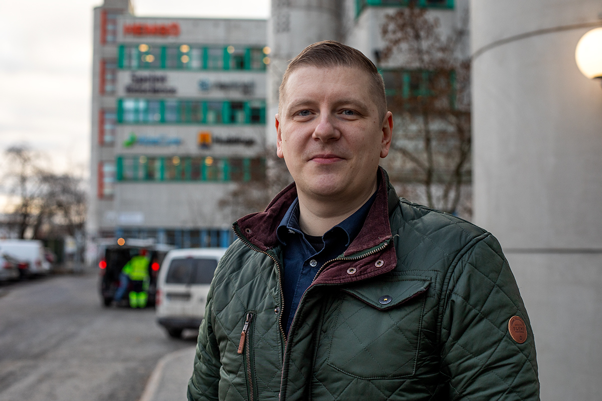 Jerry Norén, enhetschef på Gatu- och trafikenheten