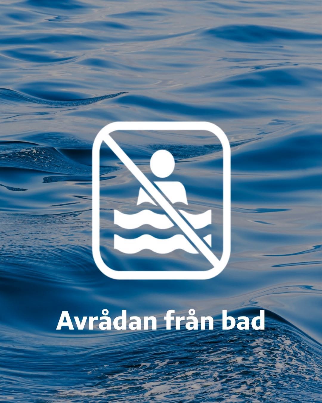 Avrådan från bad
