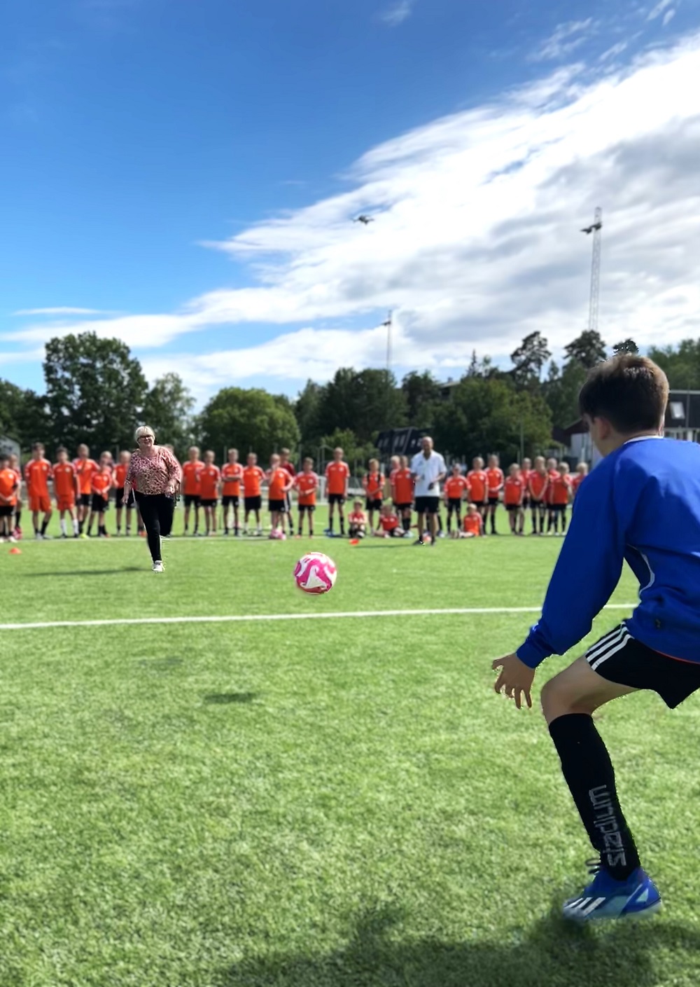 Invigning Snättringe bollplan