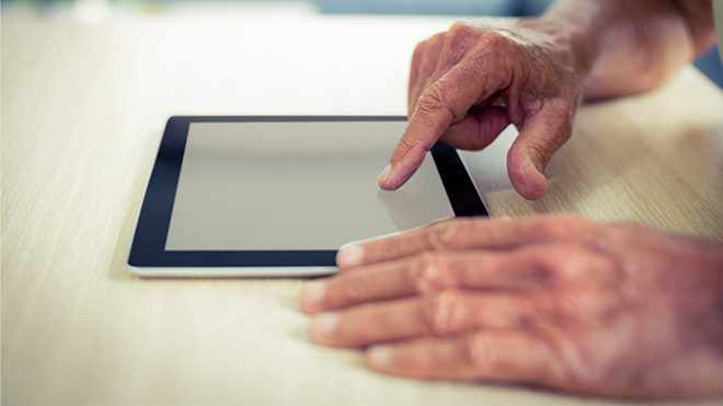 Ipad för Huddingebor +65