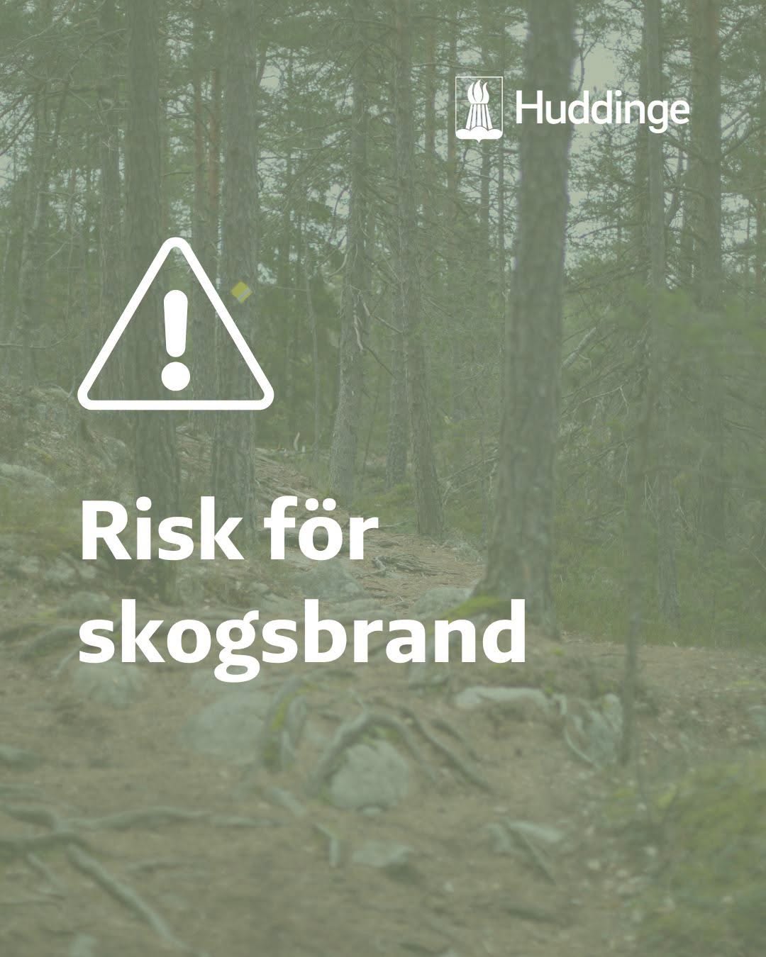 Risk för skogsbrand